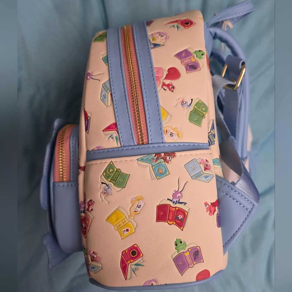 Loungefly Disney Princess Books Classics Mini Backpack - Picture 4 of 4